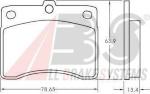 Kit pastiglie freno, Freno a disco PA-605AF JAPANPARTS per DAIHATSU PIAGGIO
