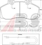 KIT PASTIGLIE FRENO MERCEDES Vario-Series (W668), Vario-Series (W670), T2-800-Series (W670), Vario-Series (W667), Sprinter Series (W905), T2-700-Series (W669), T2-500-Series (W667), T2-600-Series (W668) Dal 1985 al 2013