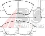 Kit pastiglie freno, Freno a disco 301760 VALEO per HONDA