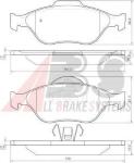 Kit pastiglie freno, Freno a disco 37195 A.B.S. per FORD MAZDA