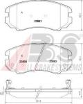 Kit pastiglie freno, Freno a disco 37423 A.B.S. per HYUNDAI KIA