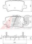 Kit pastiglie freno, Freno a disco PP-403AF JAPANPARTS per HONDA