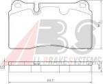 Kit pastiglie freno, Freno a disco 37614 A.B.S. per VW AUDI SEAT CUPRA