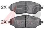 Kit pastiglie freno, Freno a disco PA-W15AF JAPANPARTS per CHEVROLET