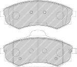 KIT PASTIGLIE FRENO HYUNDAI SSANGYONG DAEWOO KIA NISSAN Matrix, Lavita, Elantra, Lantra,   Coupee, Tiburon, Sonata, Sonica Korando, Musso Korando, Musso Optima, Magentis, Joice Prairie Dal 1988 al 2010