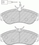 KIT PASTIGLIE FRENO FIAT CITROEN PEUGEOT Ducato Jumper, Relay Boxer Dal 1994 al 2005