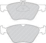 KIT PASTIGLIE FRENO MERCEDES CHRYSLER E-Series (W211), S-Series (W220), SLK-Series (W170), E-Series (W210), CLK-Series (W208) Crossfire Dal 1995 al 2009