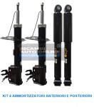 KIT 4 AMMORTIZZATORI ANTERIORI E POSTERIORI FIAT 500 DAL  2007>  TUTTI MODELLI