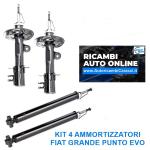 KIT 4 AMMORTIZZATORI ALFA ROMEO MITO TUTTI MI MODELLI ANT E POST