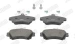 Kit pastiglie freno, Freno a disco 573039J JURID per SMART VOLVO MITSUBISHI